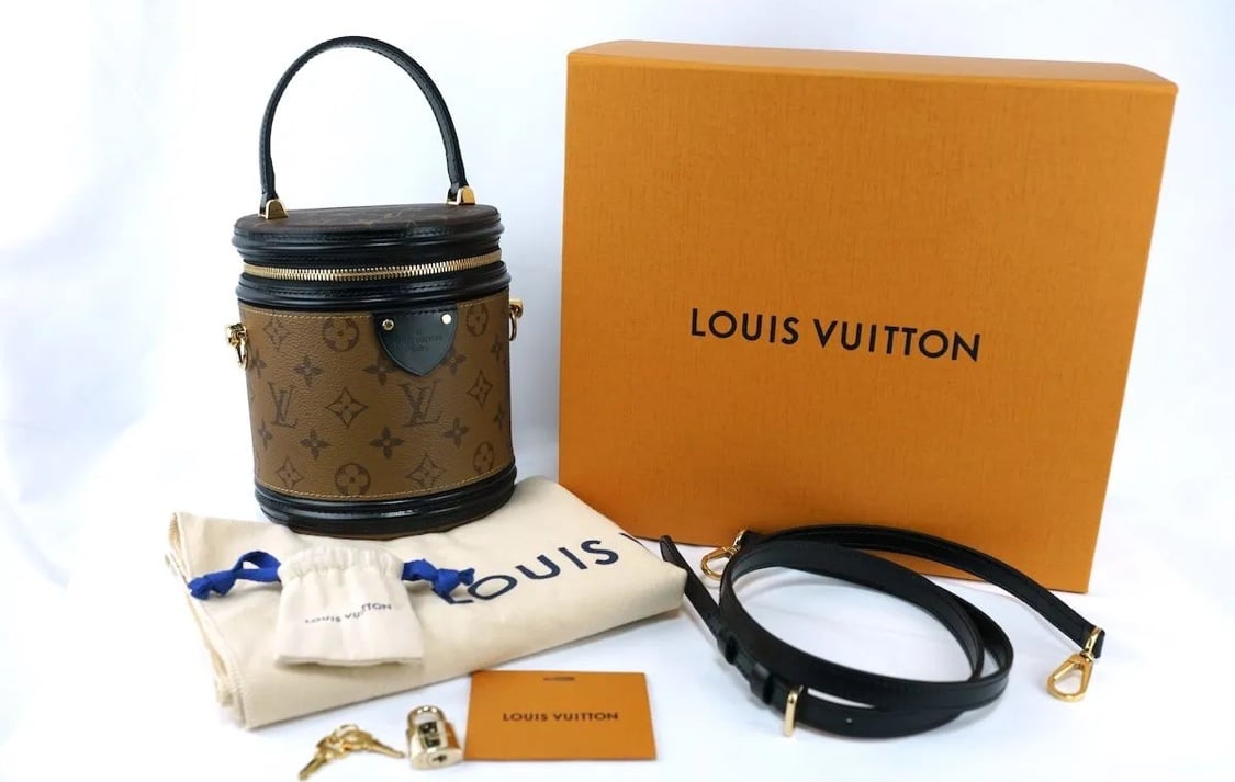 カンヌ モノグラムリバース LOUIS VUITTON ルイヴィトン カンヌ モノグラム リバース ブラウン