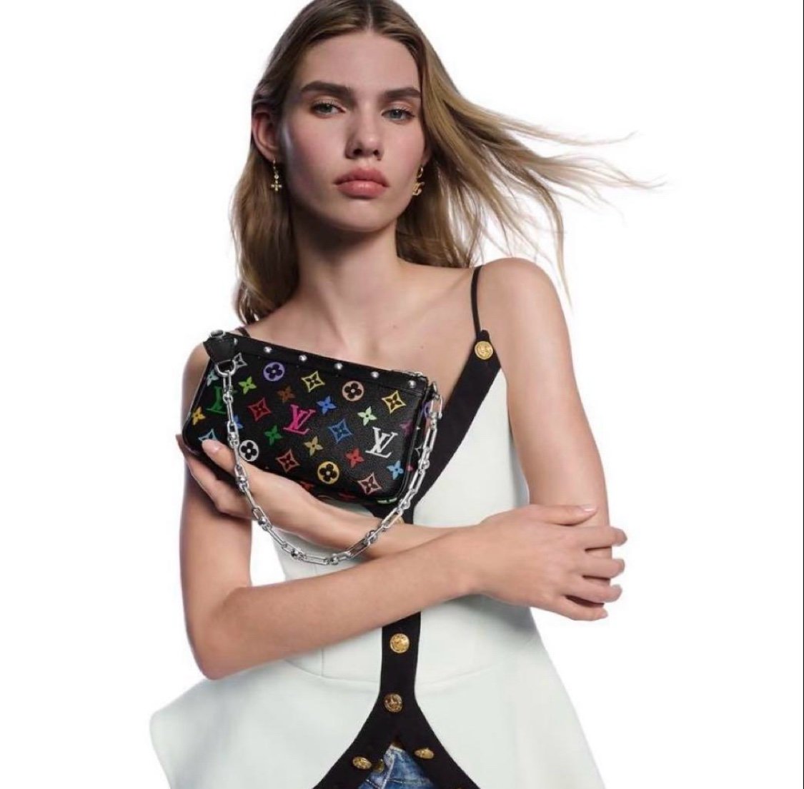 LOUIS VUITTON ルイヴィトン 村上隆 LV × TM ポシェット・アクセソワ | 