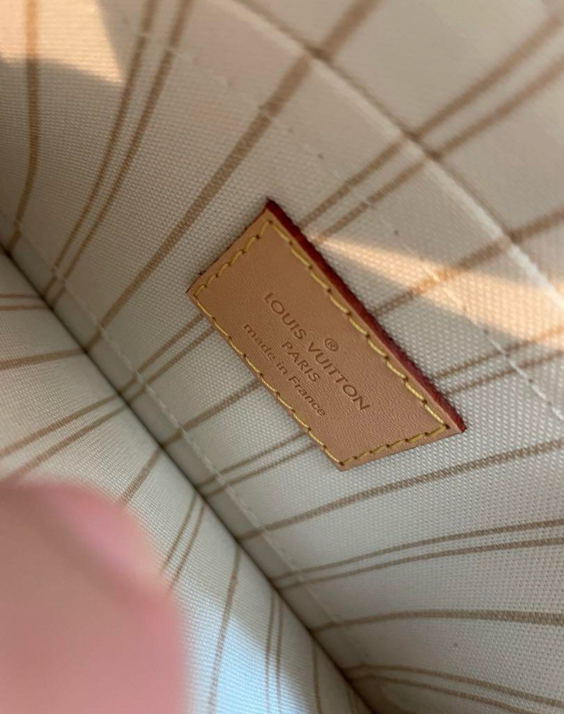LLOUIS VUITTON ルイヴィトン ダミエ・アズール バッグ ポーチ付きPM