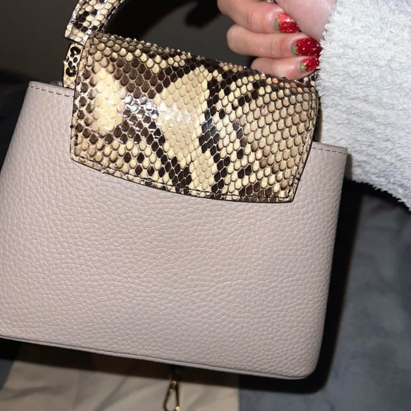 LOUIS VUITTON ルイヴィトン カプシーヌ パイソン Mini | ルイヴィトン