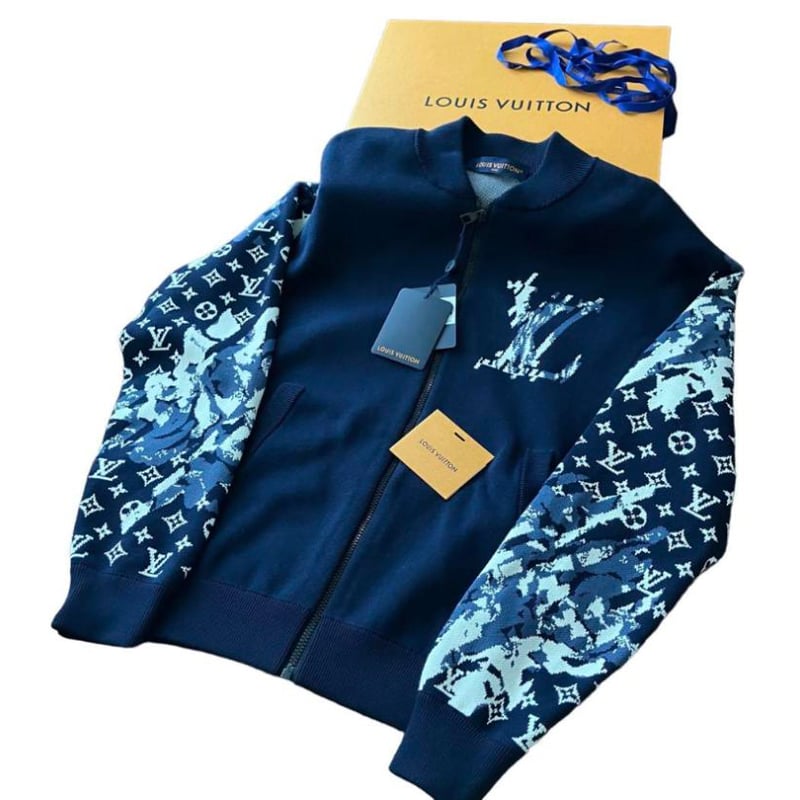 LOUIS VUITTON ルイヴィトン　ニットジャケット　コットン ルイヴィトン ジャカードジップニットジャケット 23,800円 CCS041897