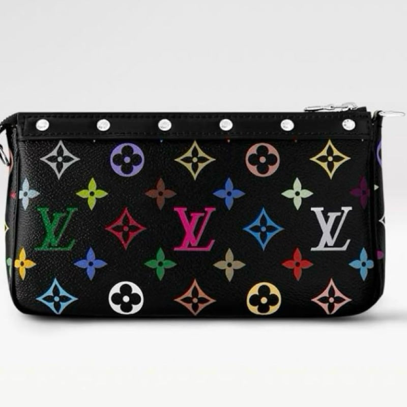 LOUIS VUITTON ルイヴィトン 村上隆 LV × TM ポシェット・アクセソワ |