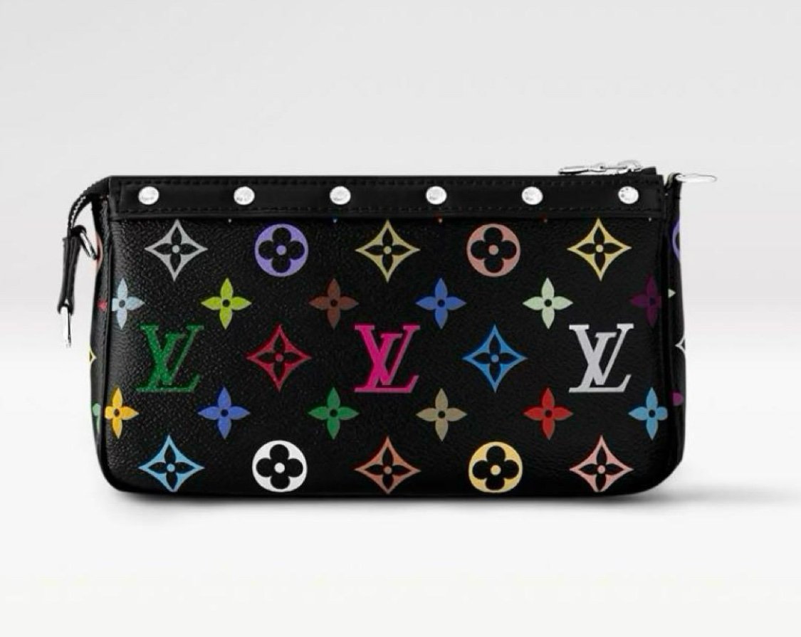 LOUIS VUITTON ルイヴィトン 村上隆 LV × TM ポシェット・アクセソワ |