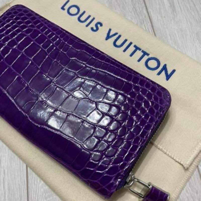 LOUIS VUITTON ルイヴィトン クロコ 長財布 アリゲーター | ルイ