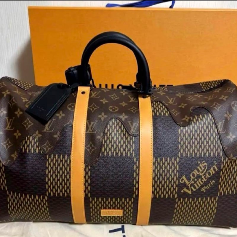 LOUIS VUITTON ルイヴィトン Nigo キーポル・バンドリエール 50