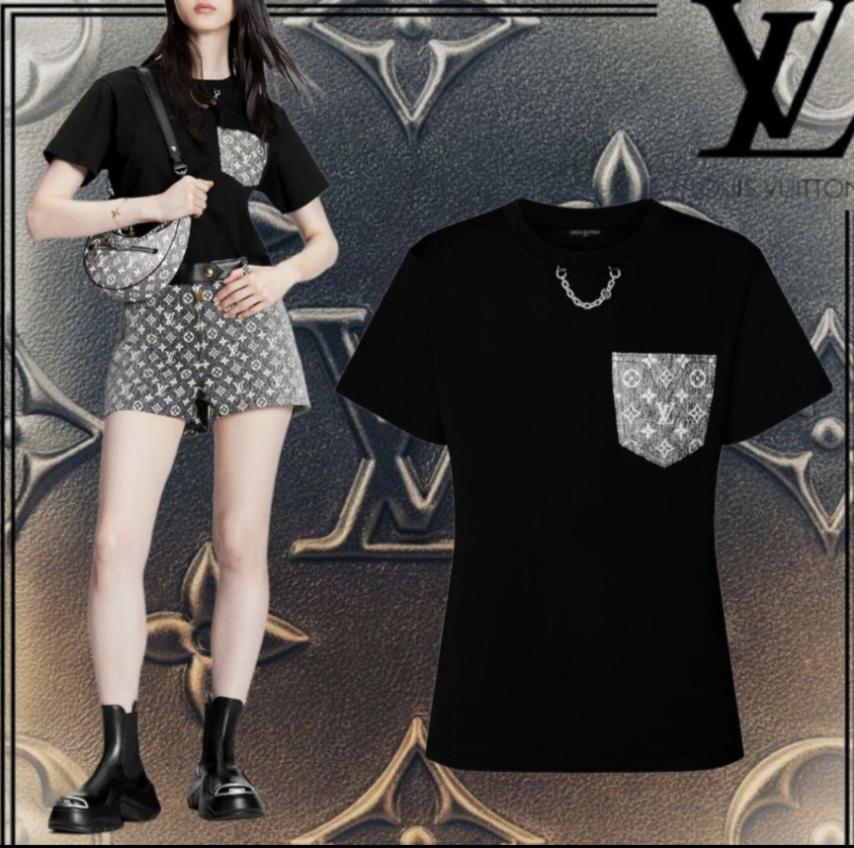 LOUIS VUITTON ルイヴィトン モノグラムポケットTシャツ スカート