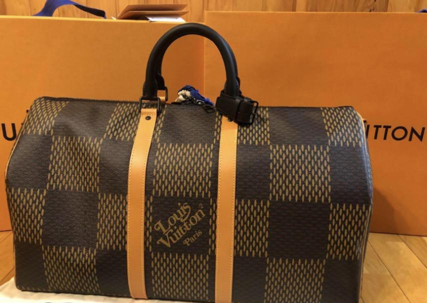 LOUIS VUITTON ルイヴィトン NIGO キーポル バンドリエール50