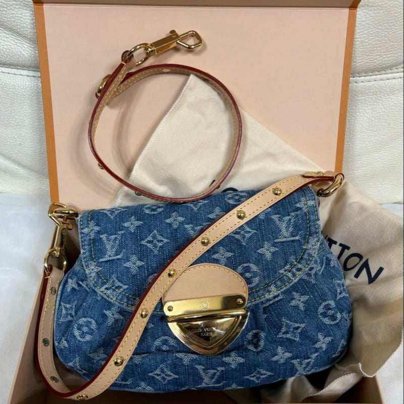 LOUIS VUITTON ルイヴィトン デニム リミックス サンセット ショルダー