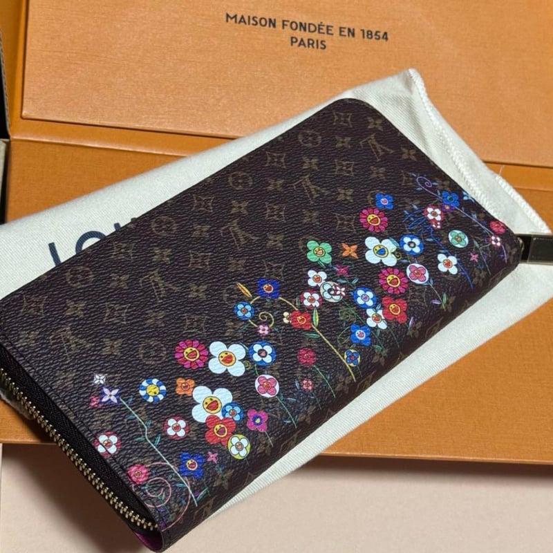 LOUIS VUITTON ルイヴィトン × 村上隆 ジッピー・ウォレット | ルイ