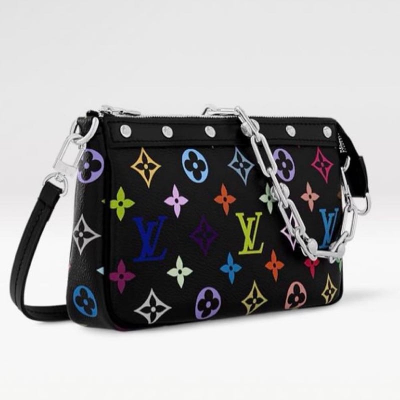 LOUIS VUITTON ルイヴィトン 村上隆 LV × TM ポシェット・アクセソワ |