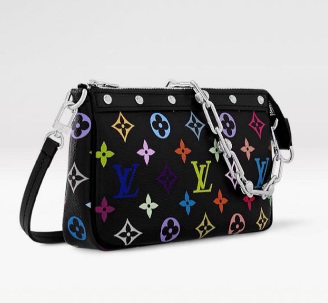 LOUIS VUITTON ルイヴィトン 村上隆 LV × TM ポシェット・アクセソワ |