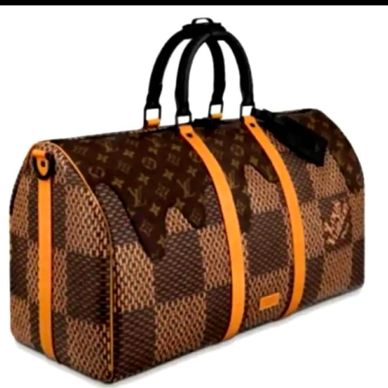 LOUIS VUITTON ルイヴィトン Nigo キーポル・バンドリエール 50