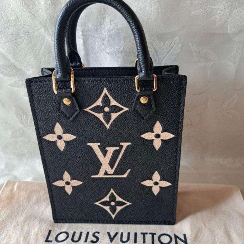 LOUIS VUITTON ルイヴィトン プティット サックプラ バイカラー アン