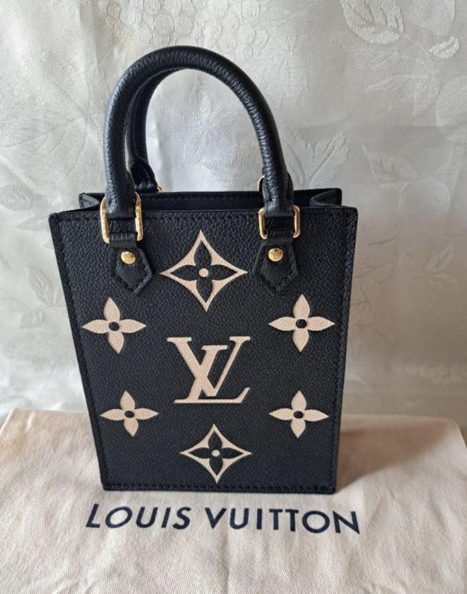 LOUIS VUITTON ルイヴィトン プティット サックプラ バイカラー アン