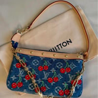 LOUIS VUITTON ルイヴィトン 村上隆 バッグチャーム・マイクロ