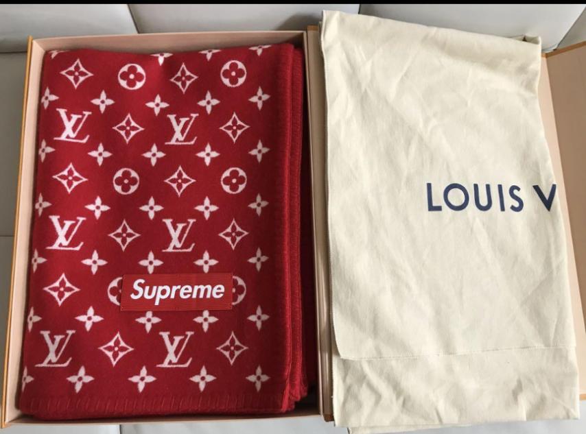 LOUIS VUITTON ルイヴィトン supreme シュプリーム ブランケット | ルイ