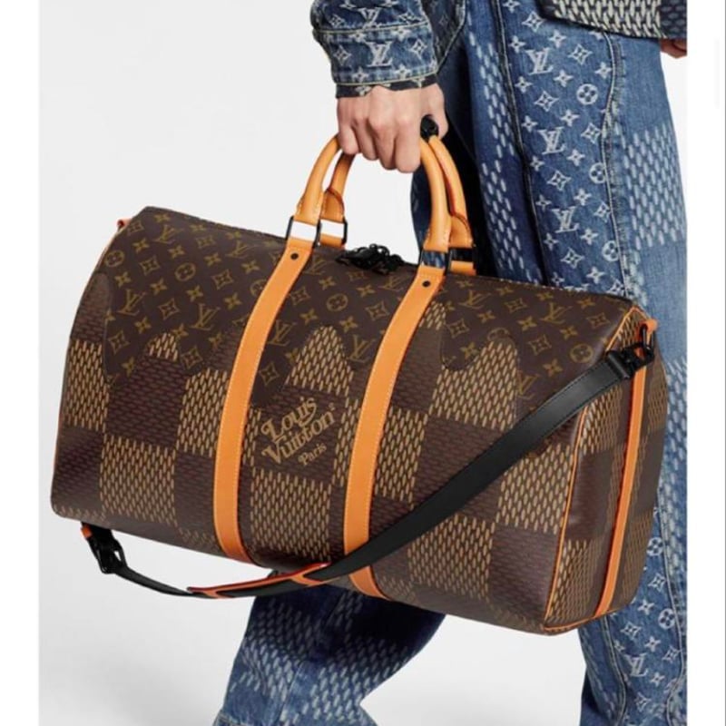 LOUIS VUITTON ルイヴィトン NIGO キーポル バンドリエール50