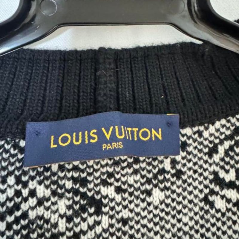 LOUIS VUITTON ルイヴィトン シスルウール ジャガード カーディガン