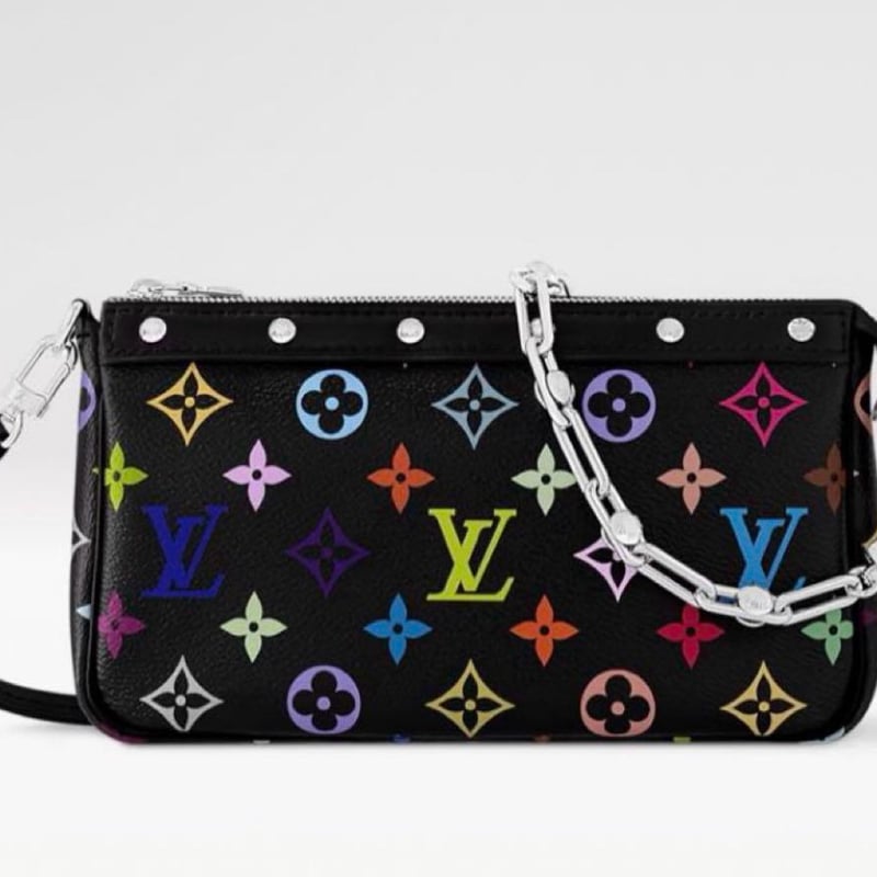 LOUIS VUITTON ルイヴィトン 村上隆 LV × TM ポシェット・アクセソワ |