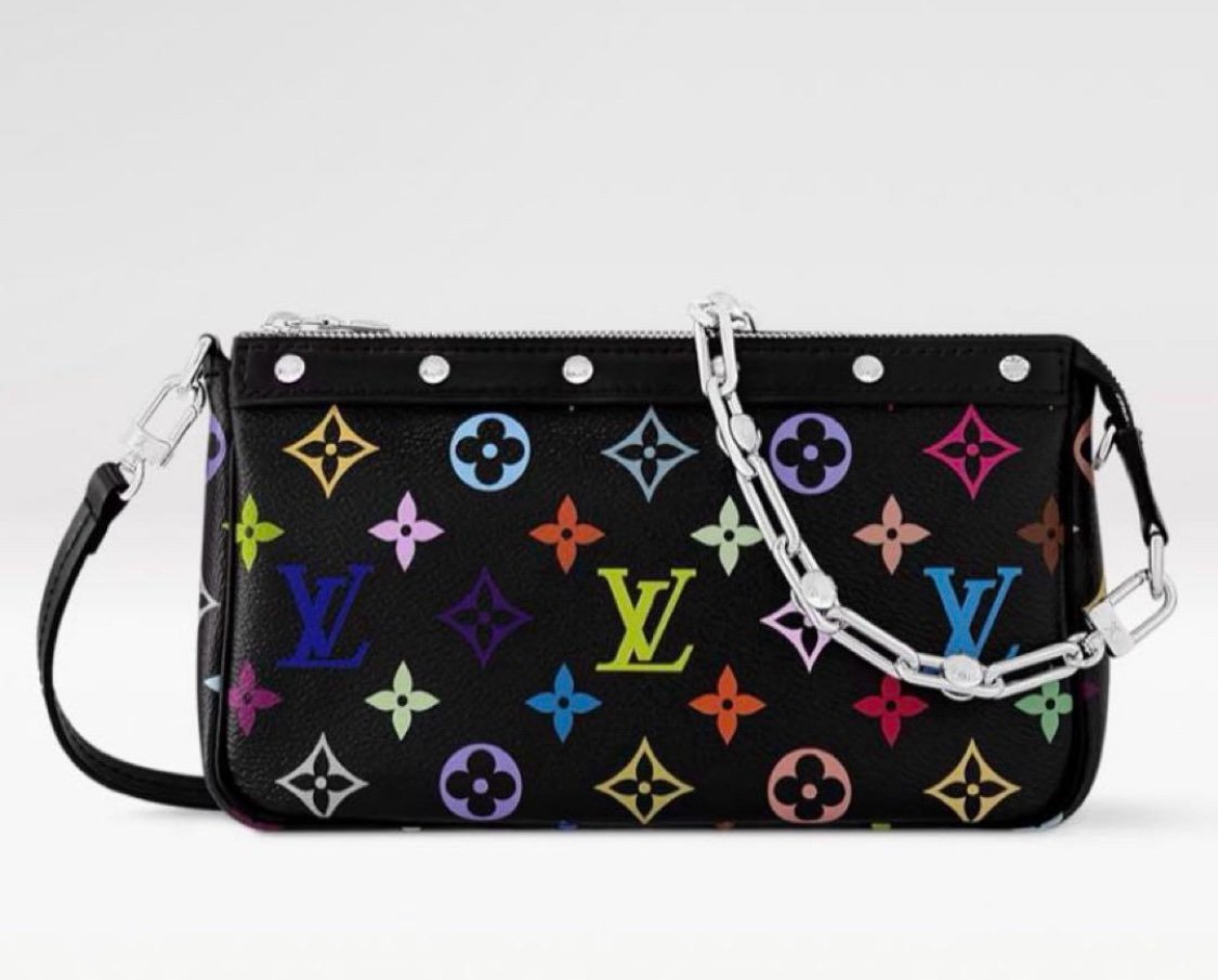 LOUIS VUITTON ルイヴィトン 村上隆 LV × TM ポシェット・アクセソワ |