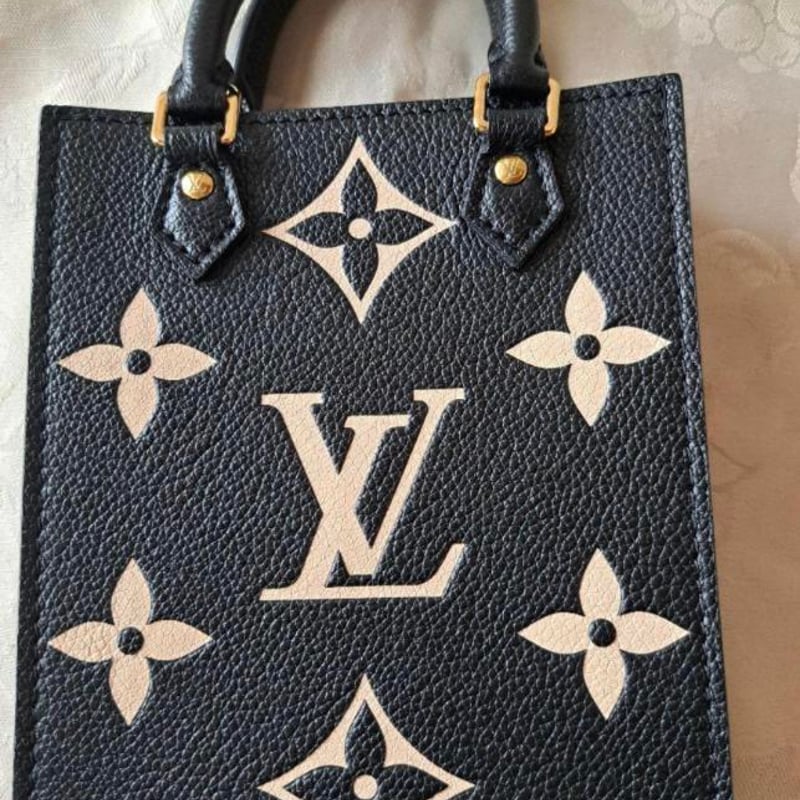 LOUIS VUITTON ルイヴィトン プティット サックプラ バイカラー アン