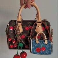 LOUIS VUITTON ルイヴィトン 村上隆 バッグチャーム・マイクロ