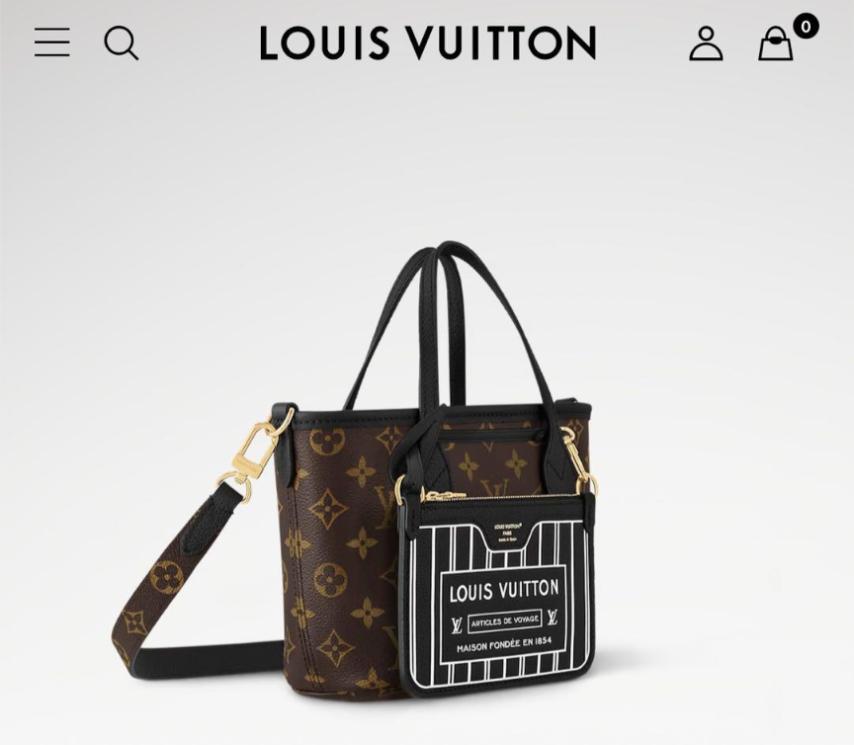 LOUIS VUITTON ルイヴィトン ネヴァーフル インサイドアウトbb