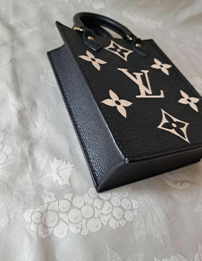 ヴィトン　プティット・サックプラ LOUIS VUITTON ルイヴィトン プティット サックプラ バイカラー アン