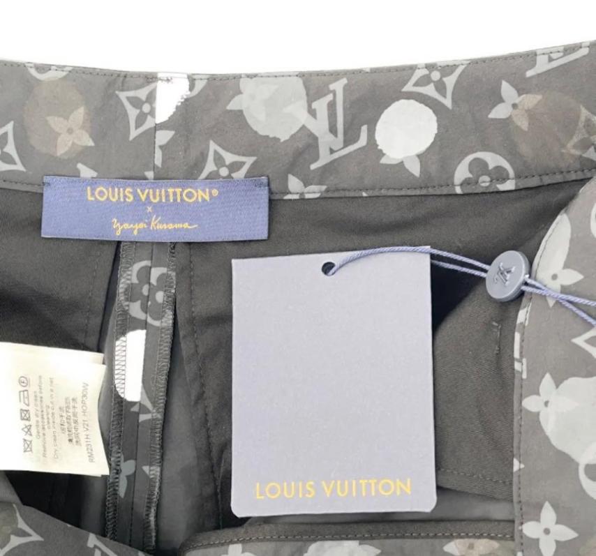 【新品未使用】ルイヴィトン × 草間彌生 コラボ モノグラム カーゴパンツ XS LOUIS VUITTON ルイヴィトン × 草間彌生コラボ モノグラム カーゴ