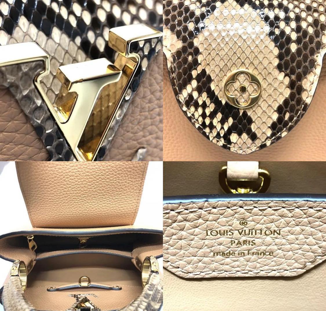 LOUIS VUITTON ルイヴィトン ハンドバッグ カプシーヌ BB トリヨン 