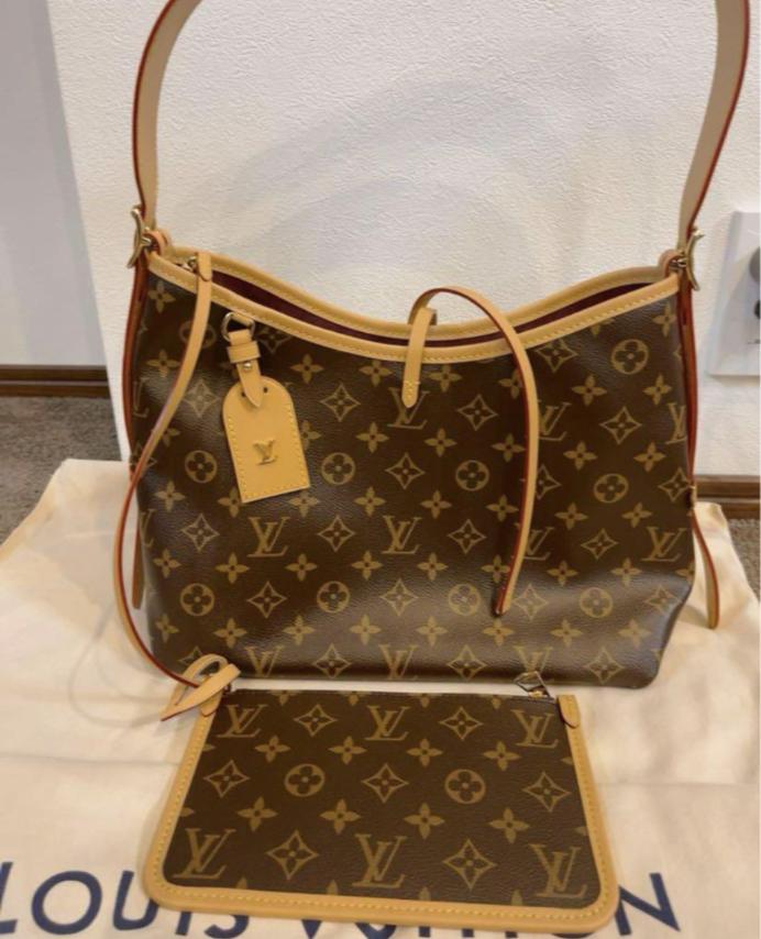 LOUIS VUITTON ルイヴィトン キャリーオール NM ショルダーバッグ