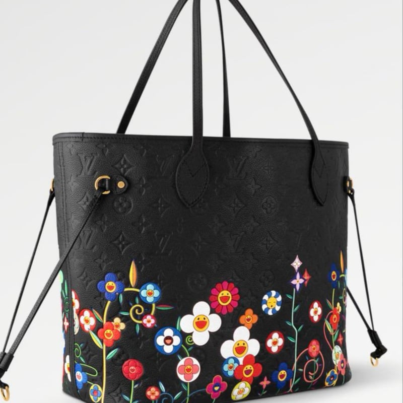 【交渉次第】未開封未使用　ルイヴィトン 村上隆　LV × TM ネヴァーフル LOUIS VUITTON ルイヴィトン 村上隆 ルイヴィトン LV × TM ネヴァー