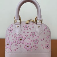 LOUIS VUITTON ルイヴィトン アルマBB ヴェルニ シルバーバッグ 