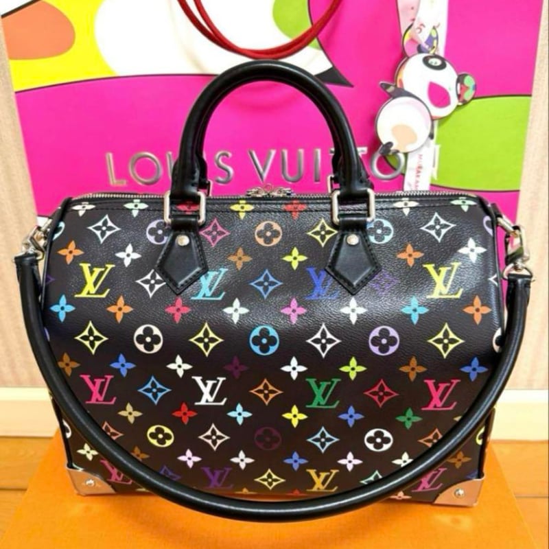 LOUIS VUITTON ルイヴィトン × TM 村上隆 スピーディ・バンドリエール