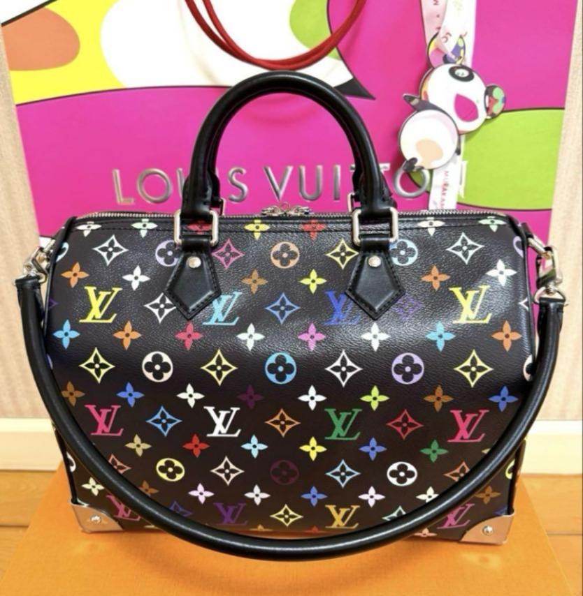 LOUIS VUITTON ルイヴィトン × TM 村上隆 スピーディ・バンドリエール