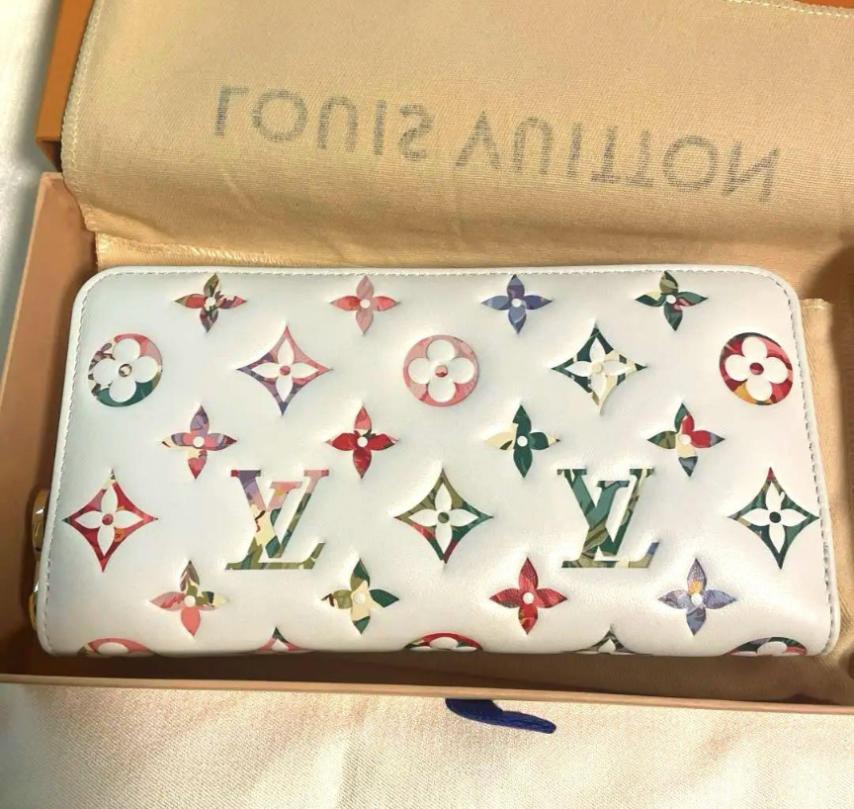 ■新品！■ルイヴィトン　長財布ジッピーウォレット　LVガーデン　ラムレ LOUIS VUITTON ルイヴィトン 長財布 ジッピーウォレット LV ガーデン