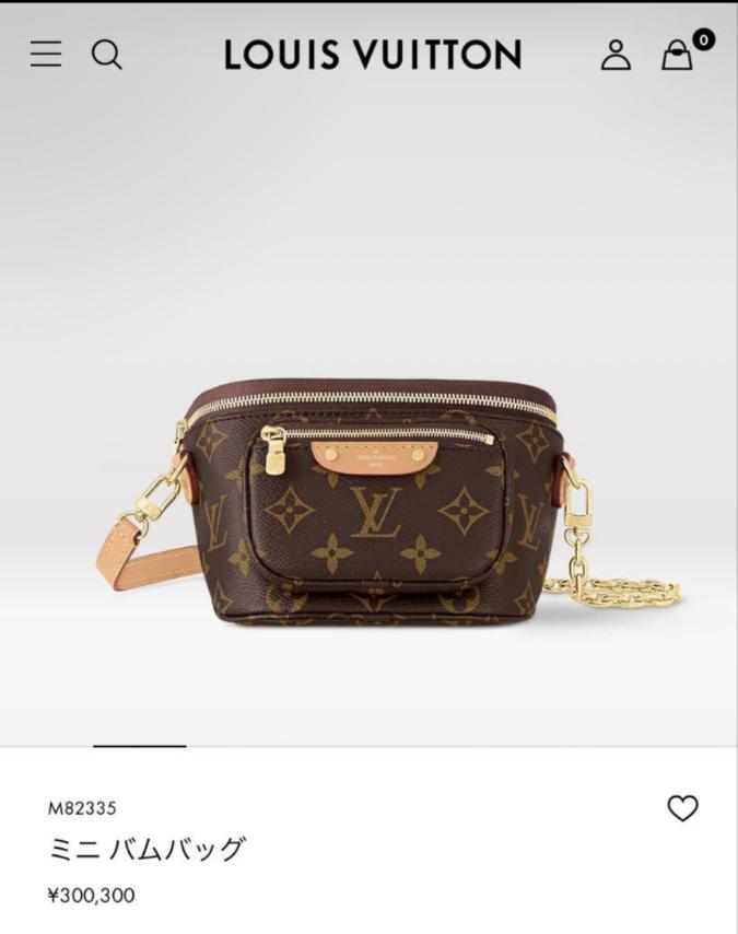 LOUIS VUITTON ルイヴィトン ミニバムバッグ | ルイヴィトン専門店