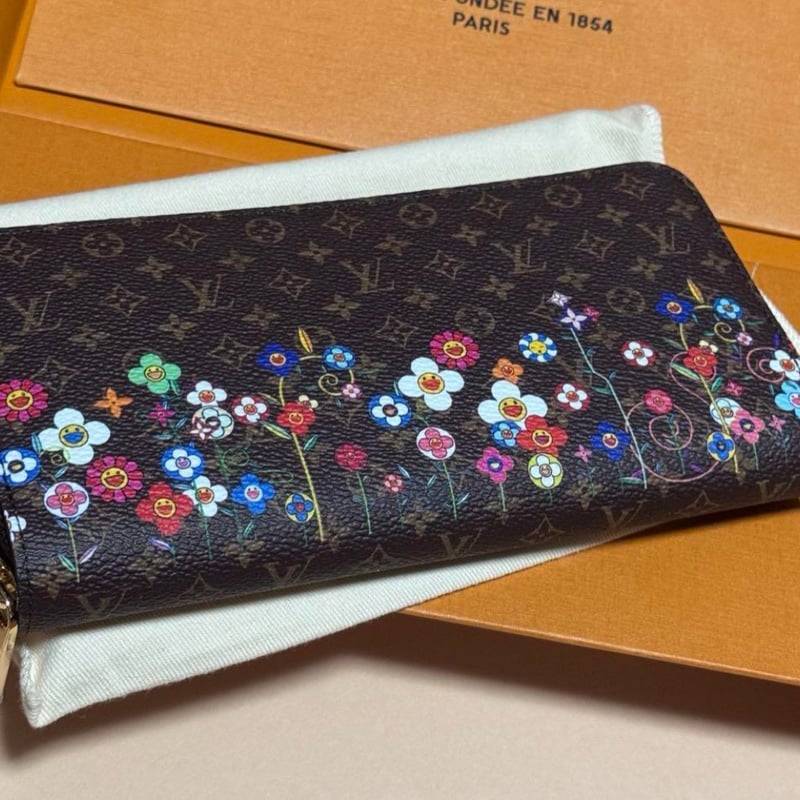 LOUIS VUITTON ルイヴィトン × 村上隆 ジッピー・ウォレット | ルイ