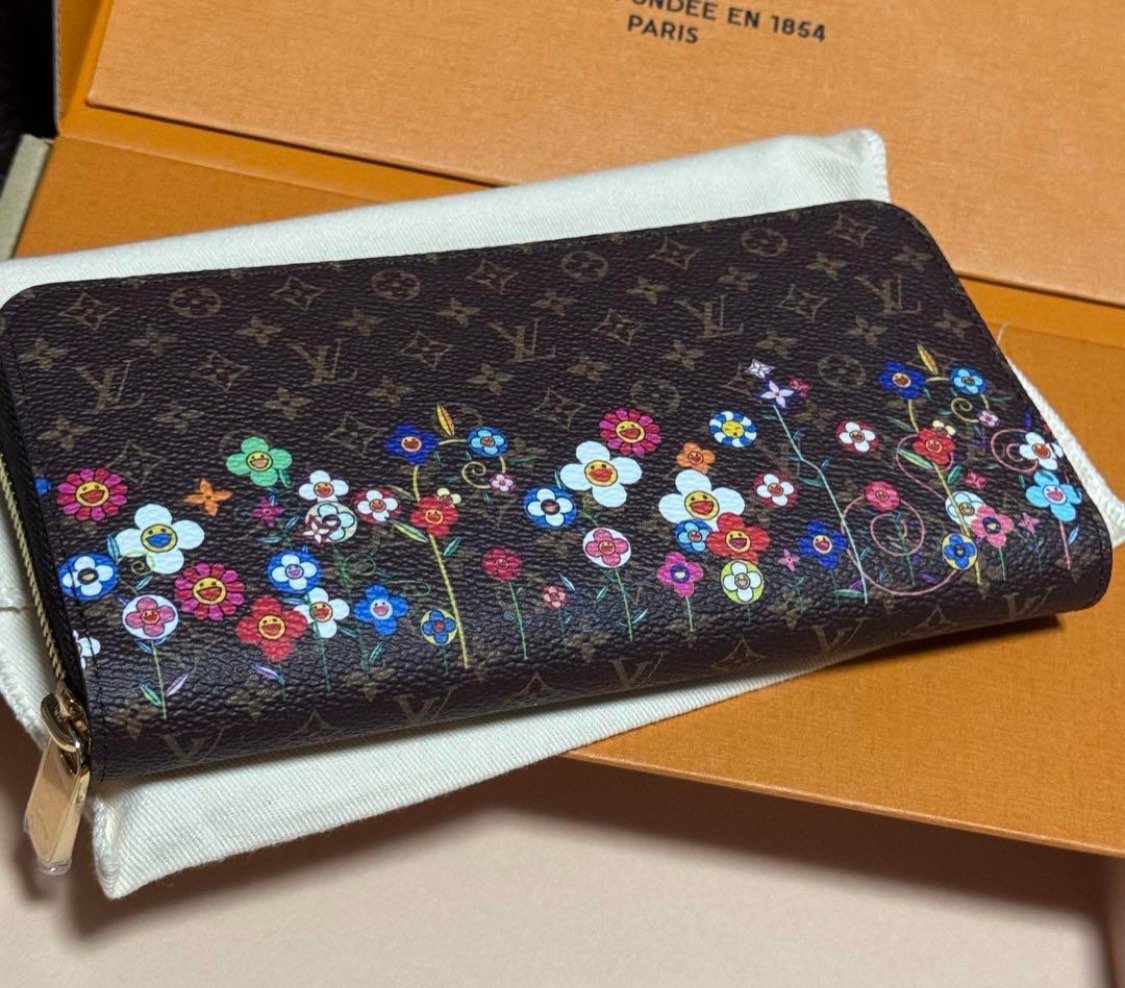 LOUIS VUITTON ルイヴィトン × 村上隆 ジッピー・ウォレット | ルイ