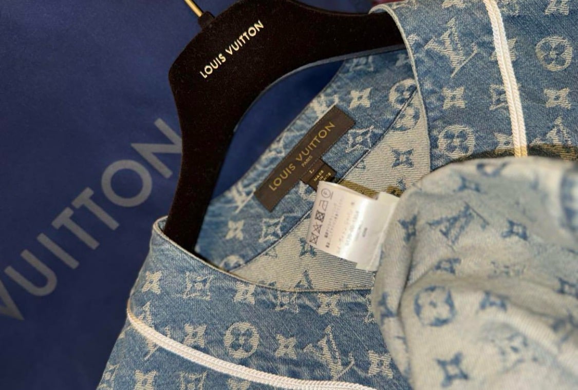 LOUIS VUITTON ルイヴィトン ベースボールシャツ デニムシャツ | ルイ