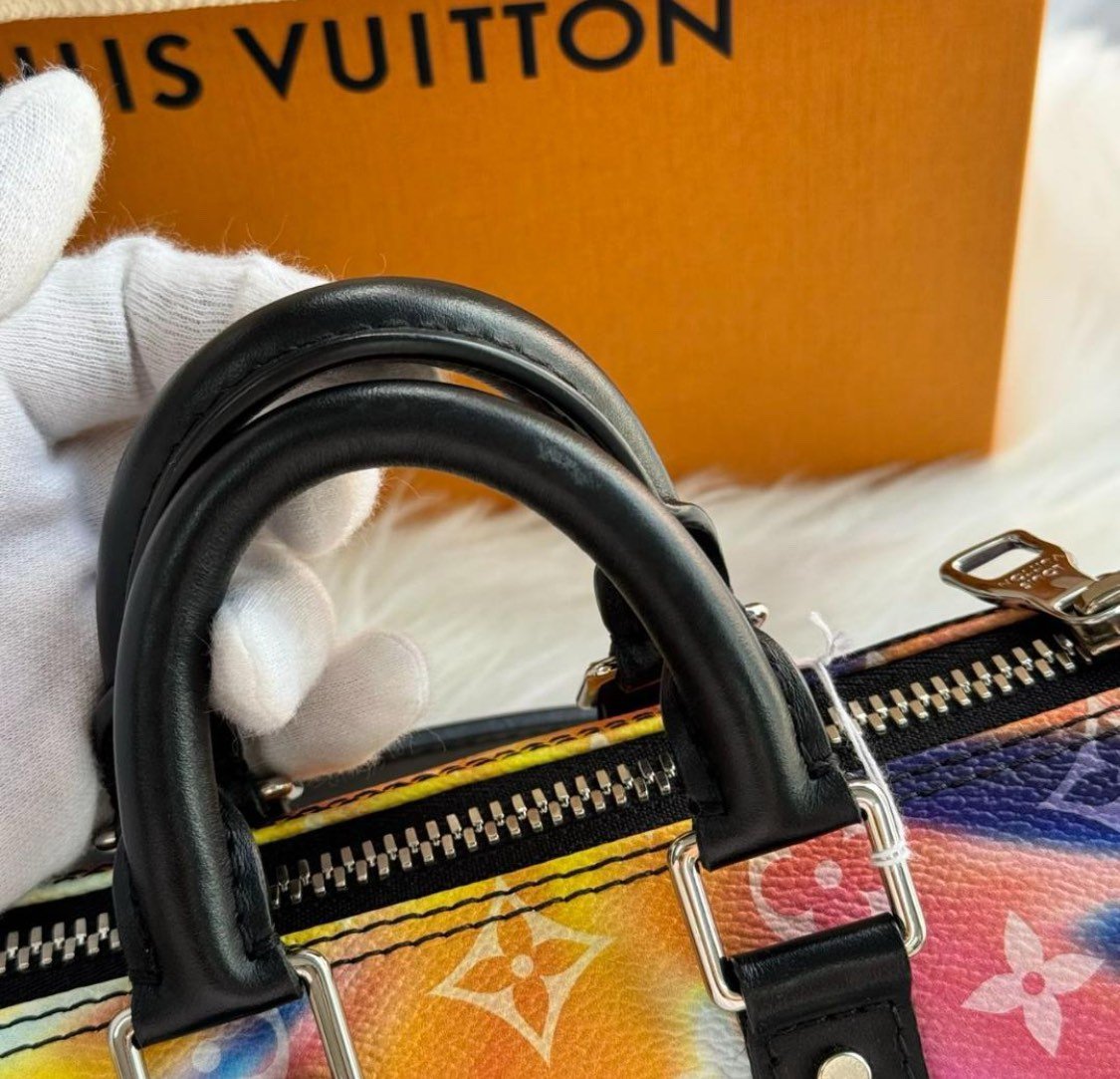 ルイヴィトン LOUIS VUITTON モノグラム フェルト キーポルXS ルイヴィトンキーポル XS LVラバー 14145 ブラウン/ブラック