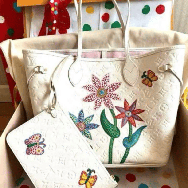 LOUIS VUITTON ルイヴィトン 草間彌生コラボ アンプラント ネヴァー