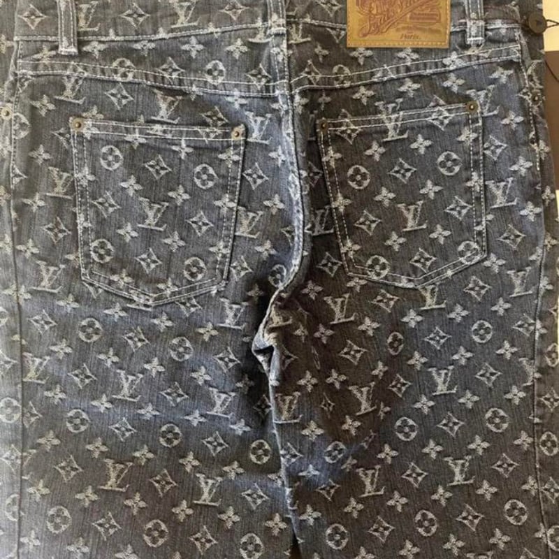 LOUIS VUITTON ルイヴィトン デニムパンツ モノグラム | ルイヴィトン