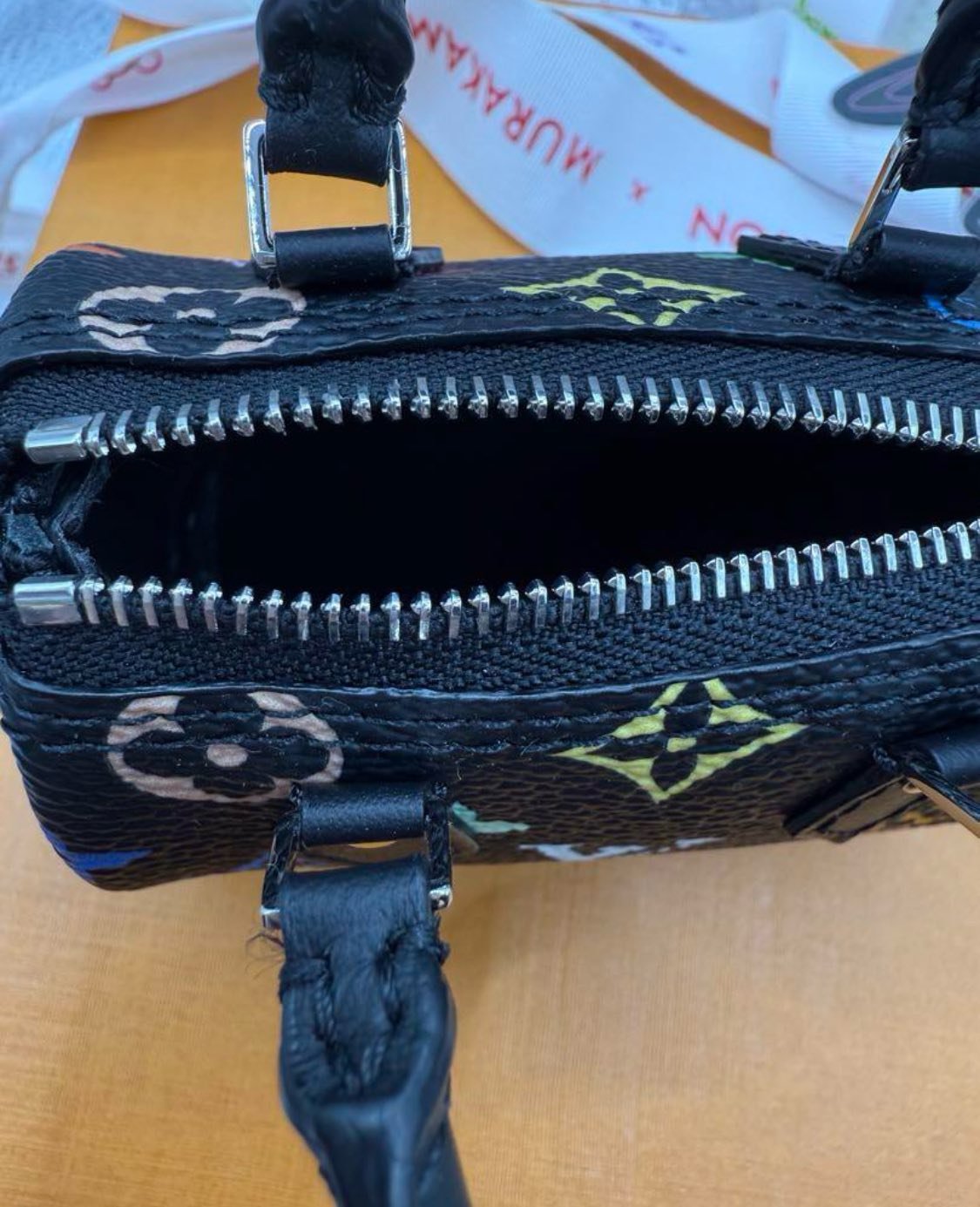 LOUIS VUITTON ルイヴィトン 村上隆 バッグチャーム・マイクロ