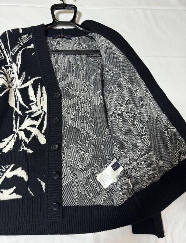 LOUIS VUITTON ルイヴィトン シスルウール ジャガード カーディガン
