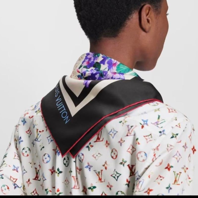 ルイヴィトン LOUIS VUITTON ヴィンテージフラワースカーフモノグラムシャツ FNTO89SS0 シャツ コメ兵｜ルイヴィトン LOUIS VUITTON ヴィンテージフラワースカーフ