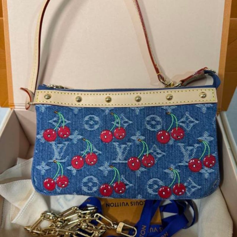 LOUIS VUITTON ルイヴィトン × TM ポシェット・アクセソワール 村上隆