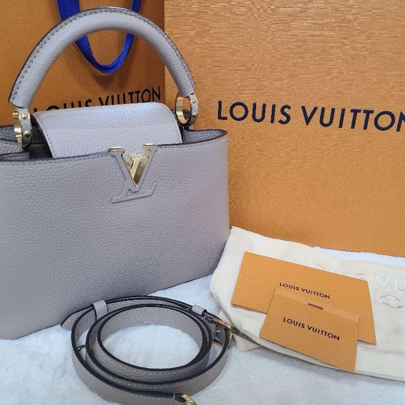 LOUIS VUITTON カプシーヌ BB ガレ グレージュ ショルダーバッグ ルイヴィトンカプシーヌBB 2WAYバッグ ガレ(グレージュ系) レディース