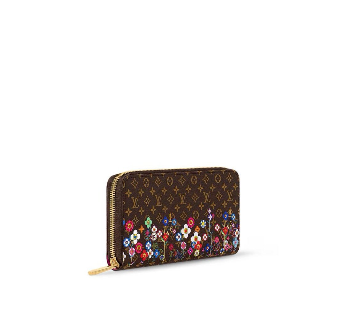 LV × TM ジッピー・ パース Louis Vuitton 村上隆 LOUIS VUITTON ルイヴィトン × 村上隆 ジッピー・ウォレット | ルイ