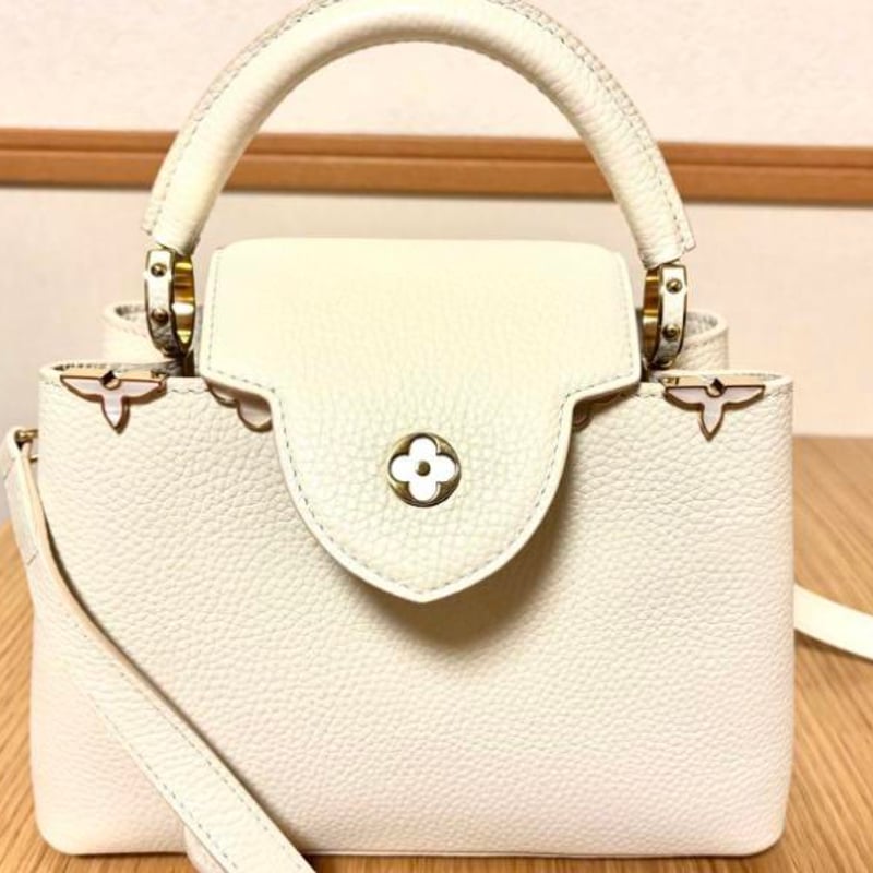 カプシーヌ BB モノグラムジャイアントフラワー ICチップ LOUIS VUITTON - カプシーヌ BB モノグラムジャイアントフラワー IC
